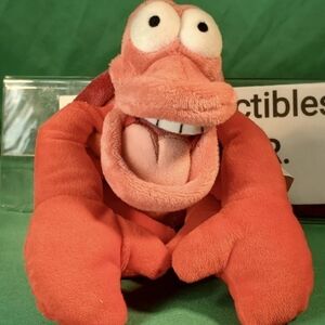 Disney Store Sebastian the Crab Plush Ariel The Little Mermaid Stuffed Animal